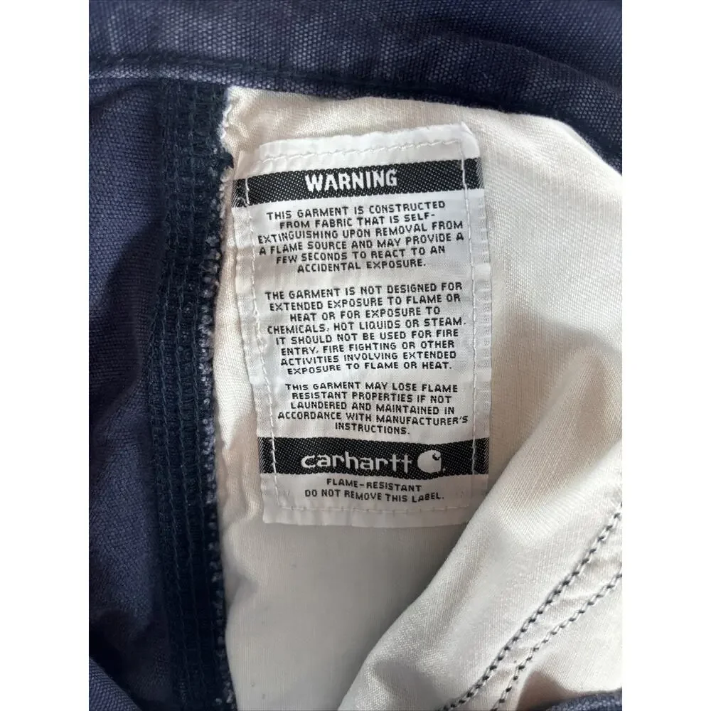 Carhartt FR‎ Work Pants Men's Cargo Jeans Size 32x32 CAT2 NFPA 2112